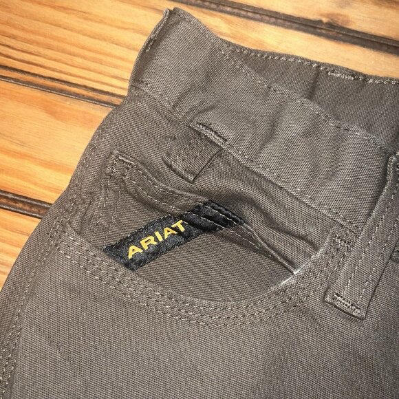 Ariat Rebar M4 Relaxed Straight Leg Jeans Mens Size 29x32 Cotton Thick Stitch - Picture 6 of 9